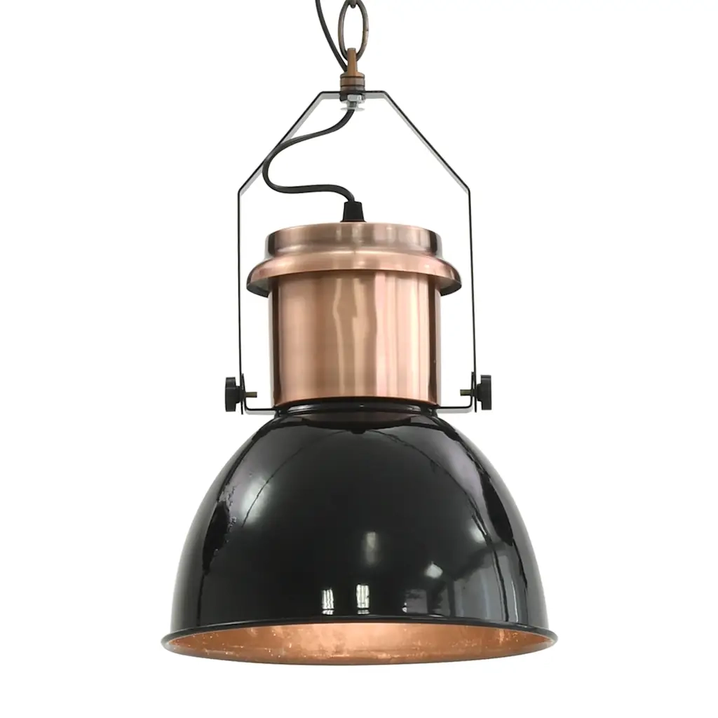 Lampade da Soffitto 2 pz Nero Tondo E27 CFW1843601