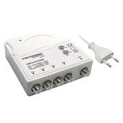 AMPLIFICATORE INTERNO 1 IN/4 OUT 1 ingresso UHF/VHF - 4 uscite TV  - METRONIC
