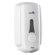 1pz dispenser a muro per sapone in sacca 't-small' per saponi liquidi - bianco cod:ferx.9007260nlm
