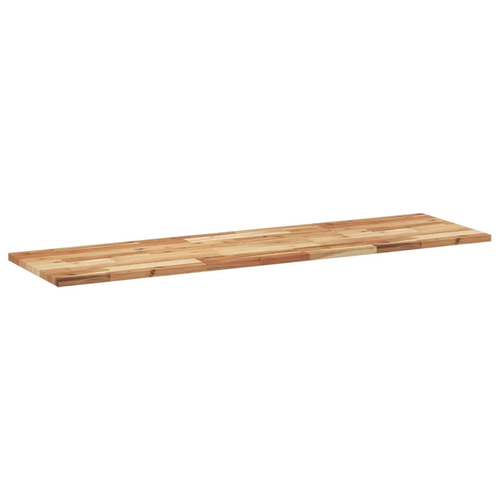 Mensole da Parete 2 pz 160x40x2 cm Legno Acacia Rifinito a Olio 3279572