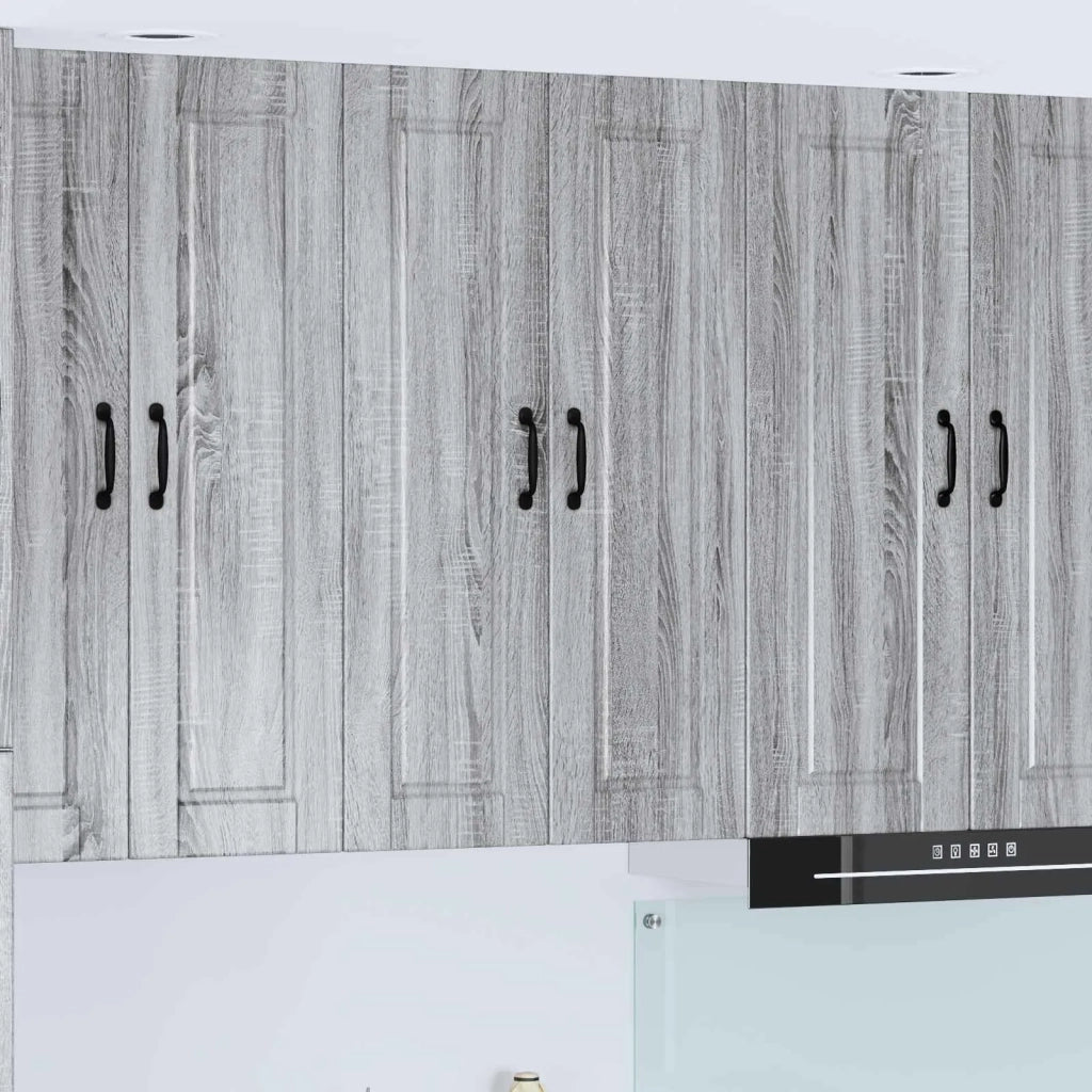 Armadietto a muro PORTO Grigio Sonoma 60 x 31 x 100 cm