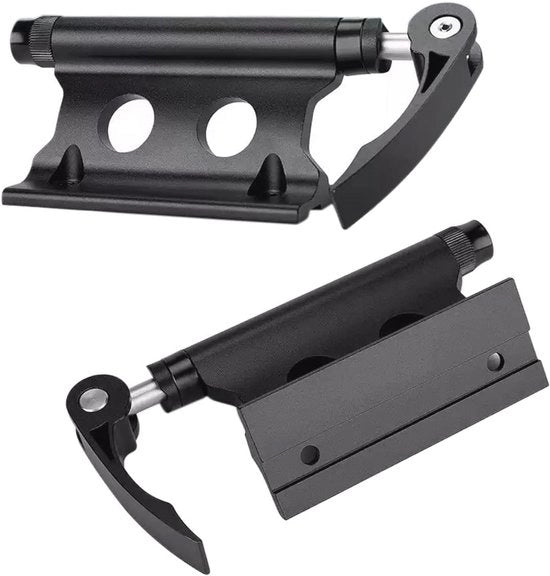 Supporto per bicicletta per auto - 2 pezzi di supporto per forcella anteriore per bicicletta con rapida sbloccatura