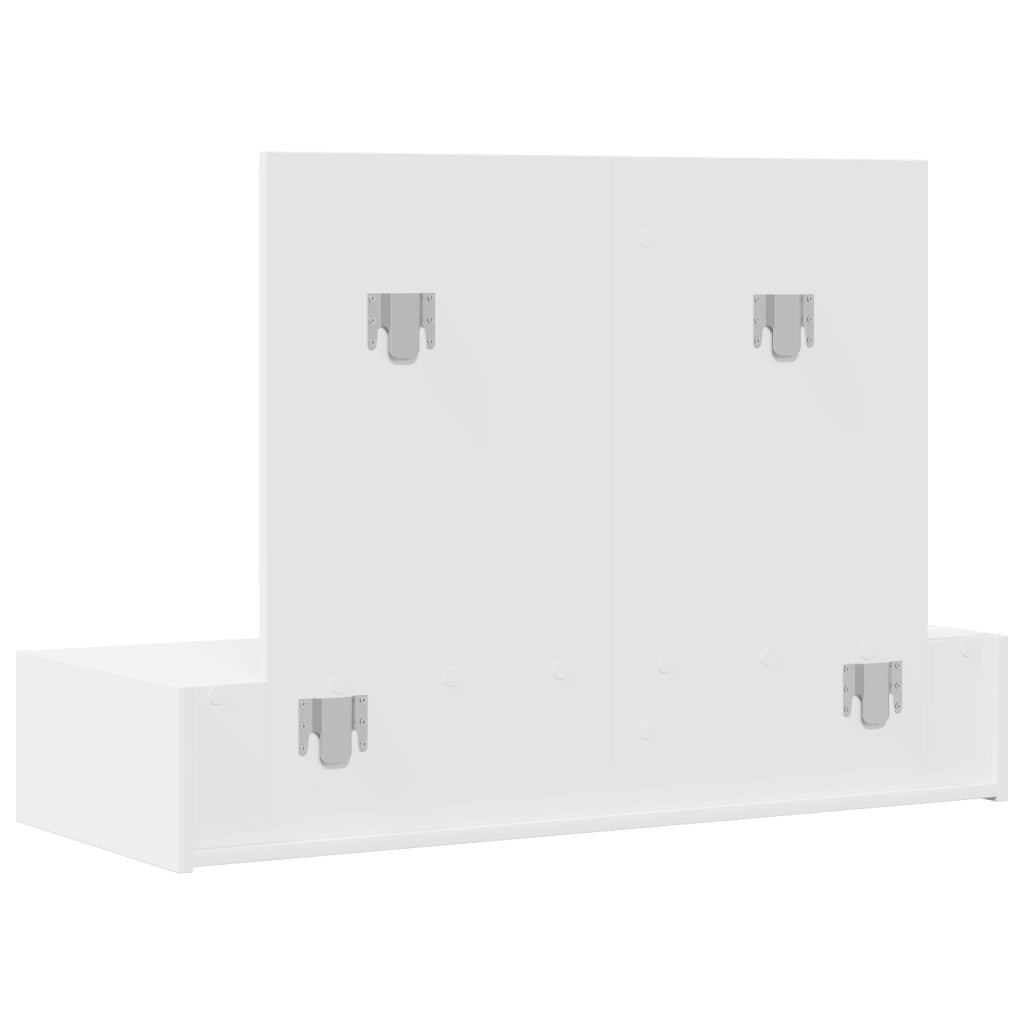 Toeletta a Muro Bianca 100x40x70 cm