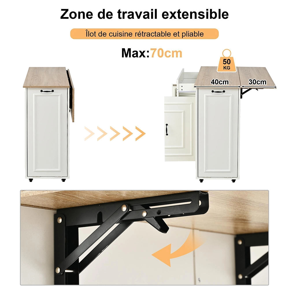 ?lot de cucina con presa - Xylo - Bianco