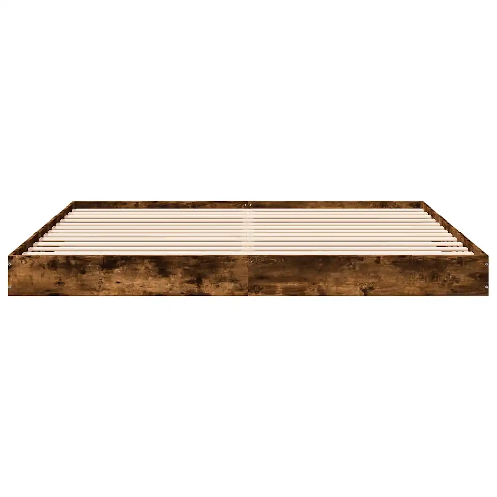 Giroletto senza Materasso Rovere Fumo 180x200 cm in Truciolato 842004