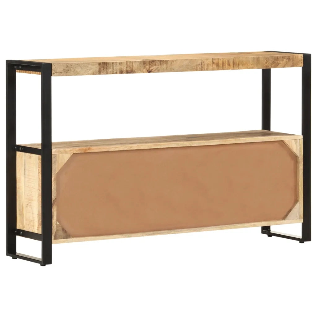 Armadietto 120x30x75 cm in Legno Massello di Mango