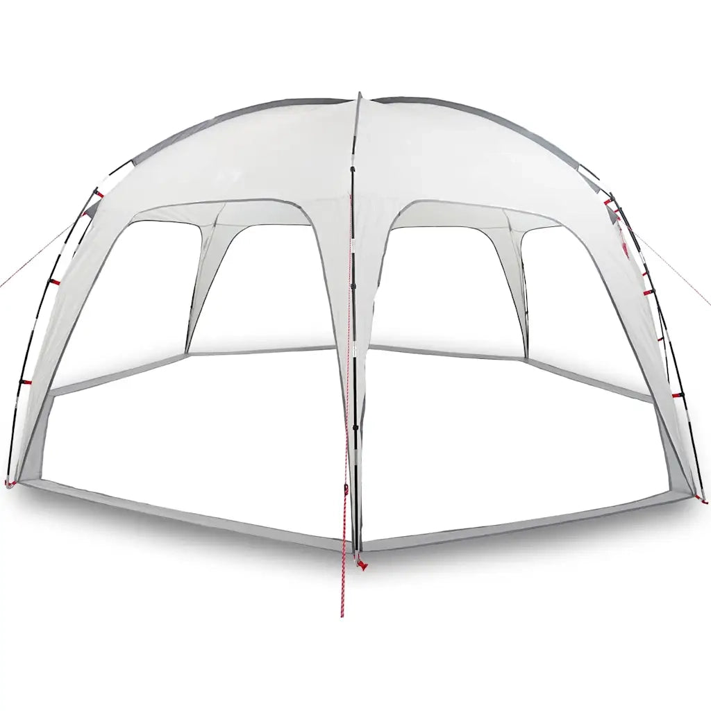 Tenda per Feste-Tenda da campeggio Grigia Impermeabile 261636