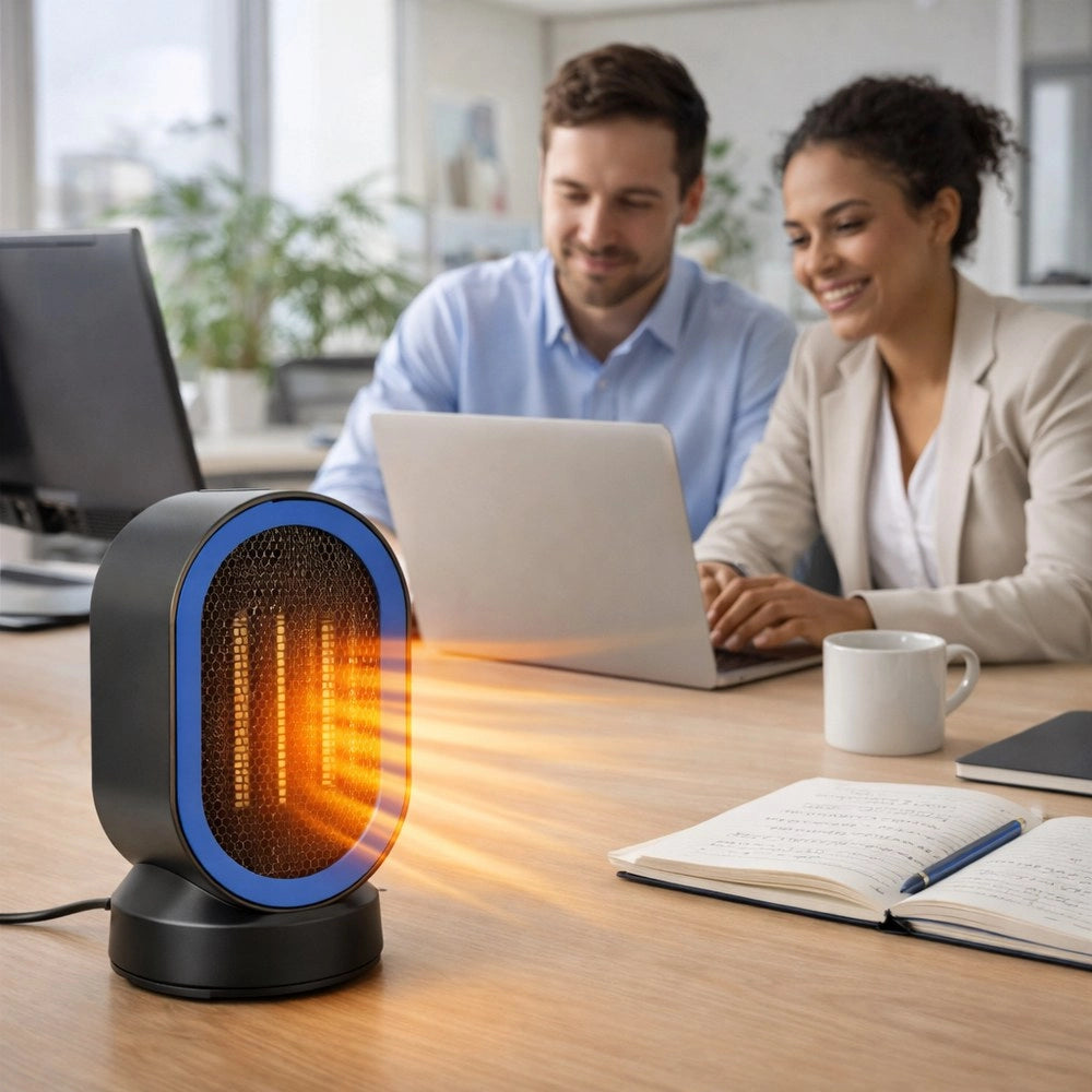 Termoventilatore ceramico 600W per piccoli spazi
