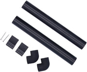 Bocchetta di scarico 32mm - Canale di scarico in alluminio - Scarico acqua - Bifurcazione a 90 gradi - Viti di fissaggio - Adatto per piccoli frutteti - Tubo di scarico