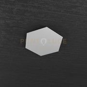 HEXAGON APPLIQUE-PLAFONIERA DECORATIVO GRIGIO 1142-1D-GR