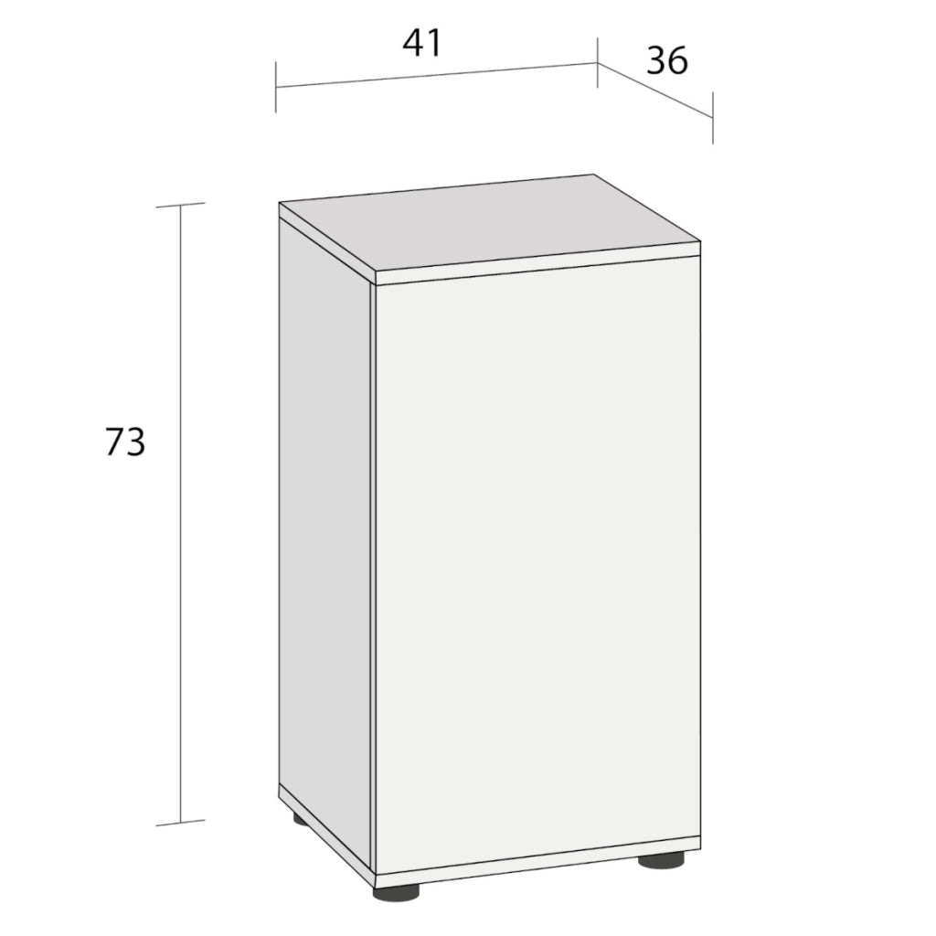 Juwel Supporto SBX per Vio Cube 54 Nero cm41x36x73h
