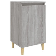 Comodino | Armadio da Notte | Mobiletto da notte Grigio Sonoma 40x35x70 cm in Legno Multistrato