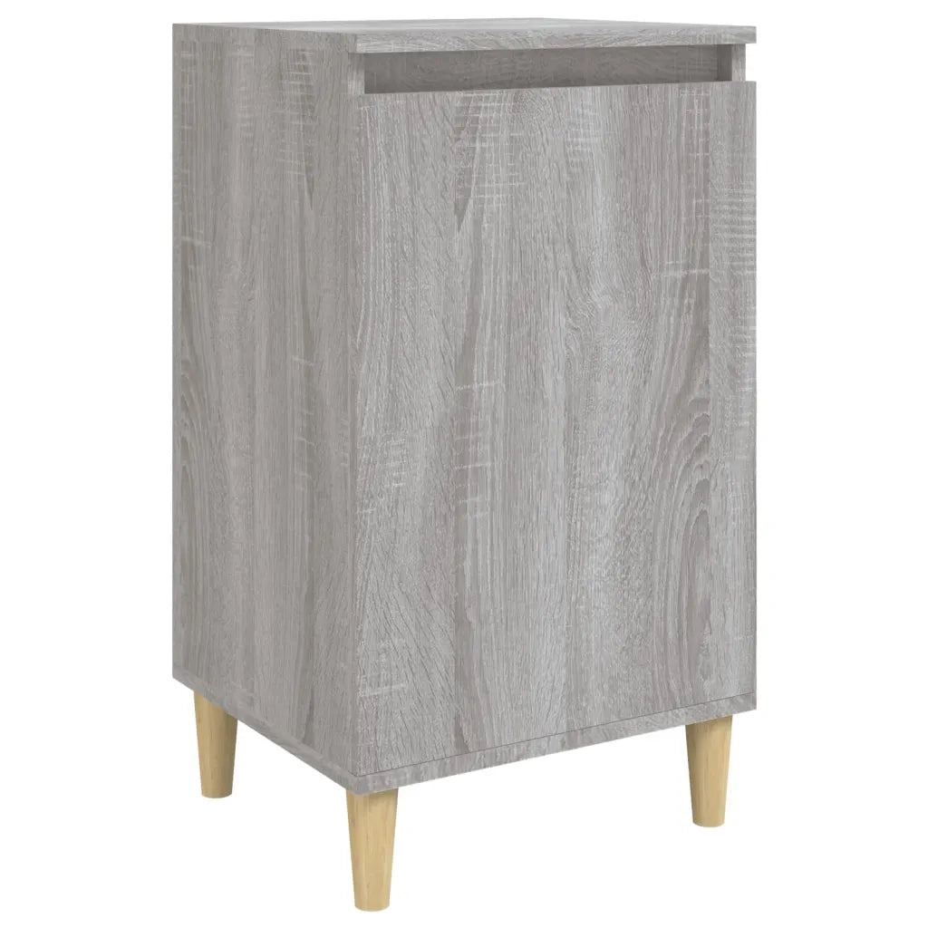 Comodino | Armadio da Notte | Mobiletto da notte Grigio Sonoma 40x35x70 cm in Legno Multistrato