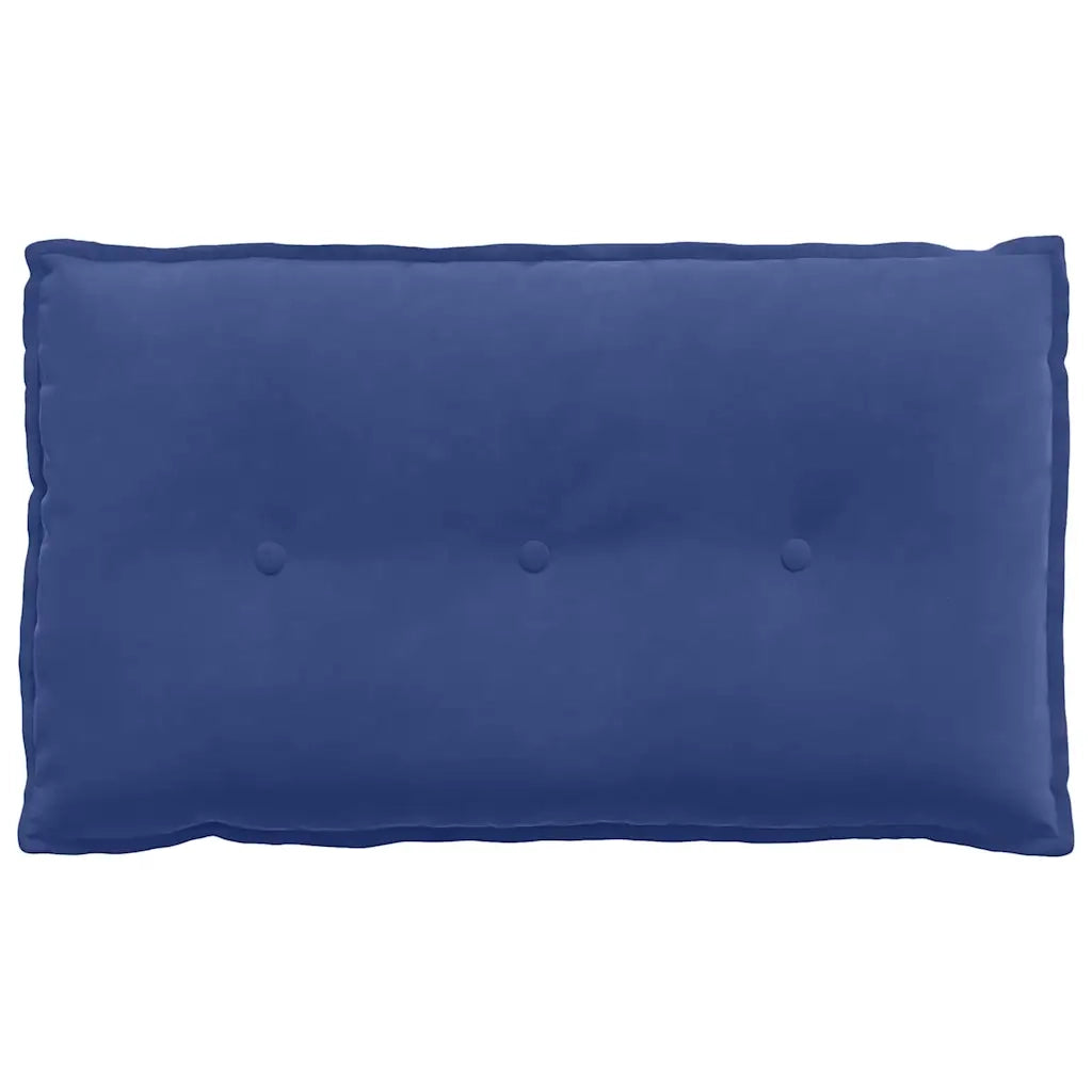 Cuscino per Schiena Blu Polizia 80 x 50 cm Tessuto in Cords 42014729