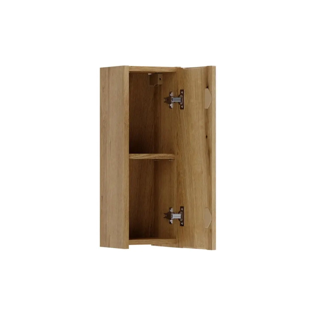 Mezza colonna bagno VANO 57 cm quercia sospesa 1 porta