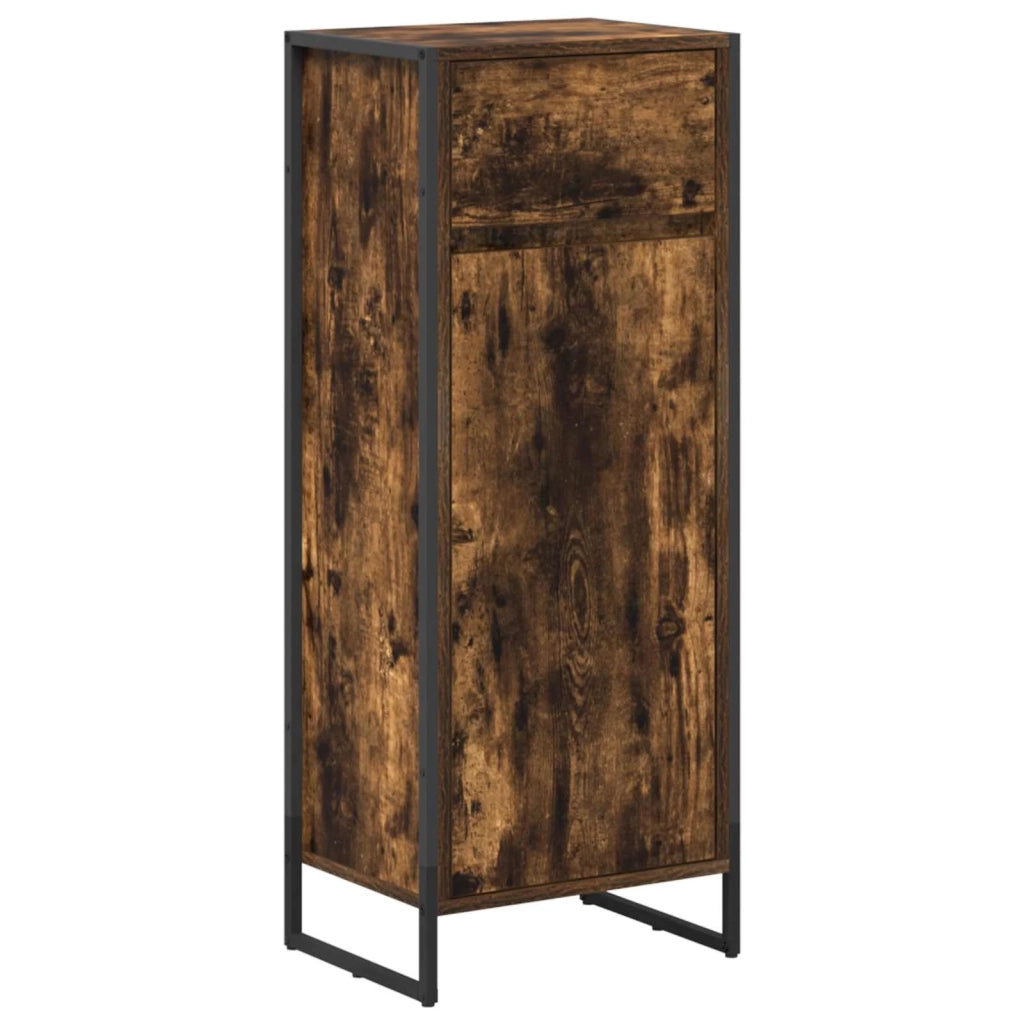 Set di mobili per il bagno Rovere fumé Legno multistrato 3403048