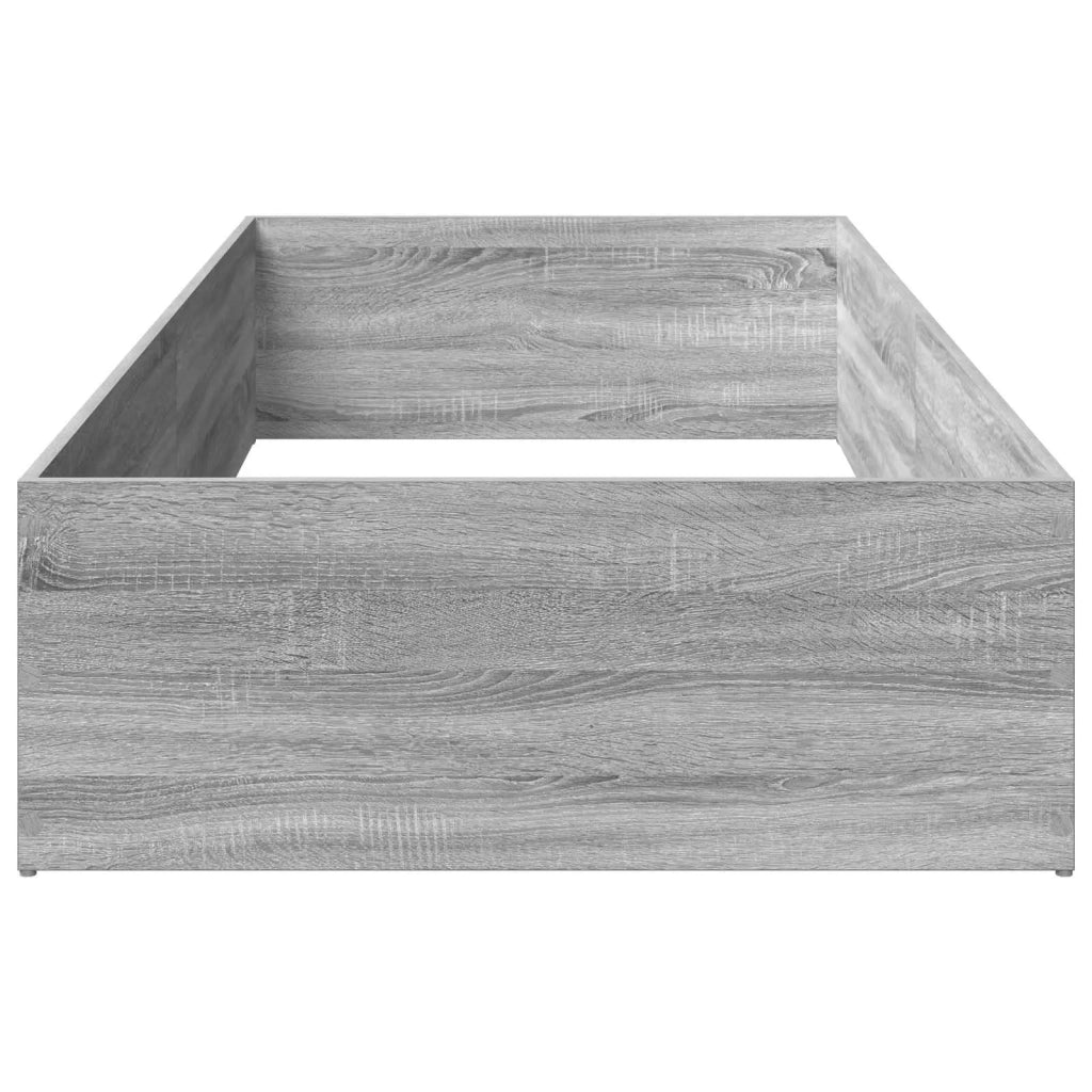 Giroletto per rete letto regolabile Sonoma grigio 80 x 200 cm 8021820