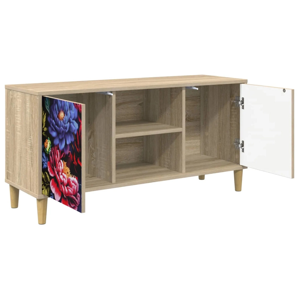 Mobile TV KIEL 102 x 33 x 50 cm Sonoma Legno ingegnerizzato 8007043