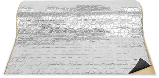 Foglia di riscaldamento 2m² - Matrice di isolamento acustico auto - 50x400CM - Matrice per l'uso in auto