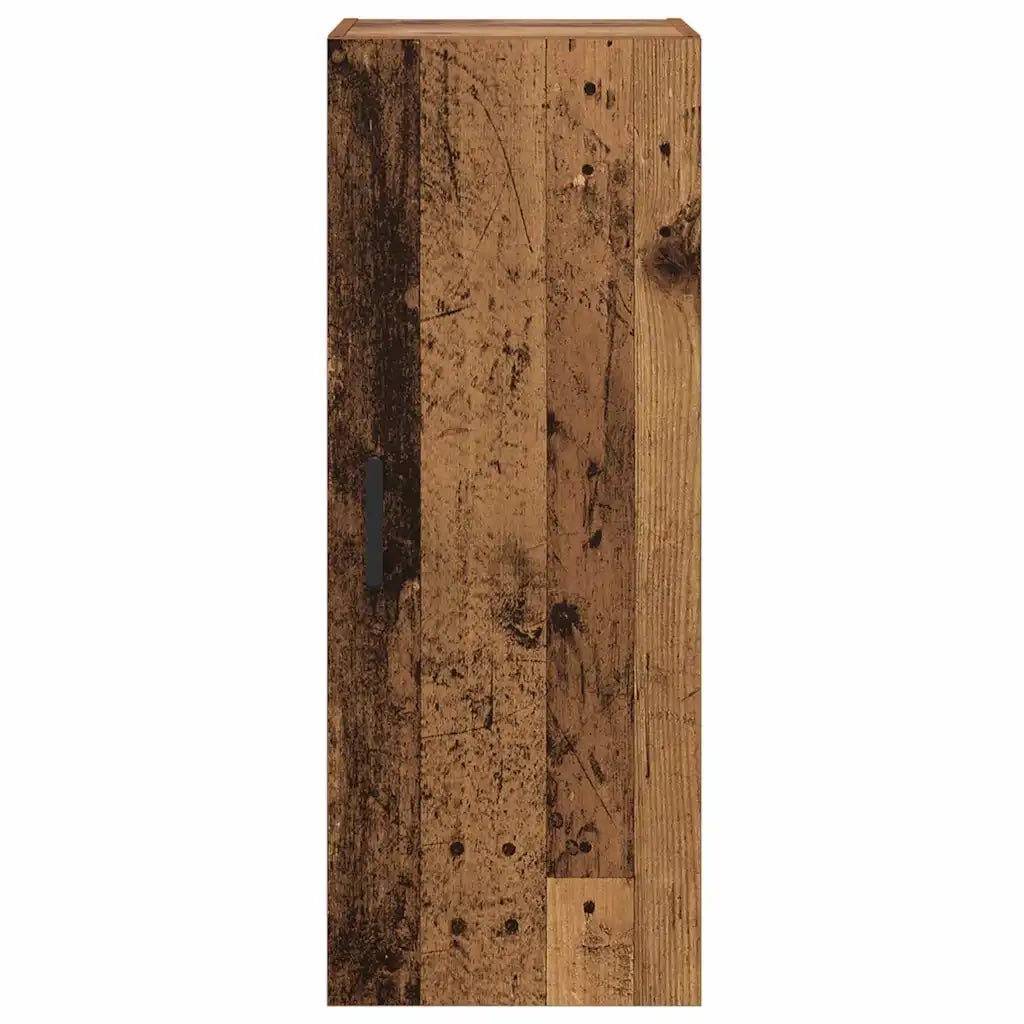 Pensile | Mobile a Parete Legno vecchio 34,5 x 34 x 90 cm Legno multistrato