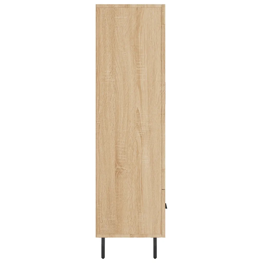 Credenza | Madia | Buffet da pranzo | Armadio da pranzo Rovere Sonoma 69,5x31x115 cm in Legno Multistrato