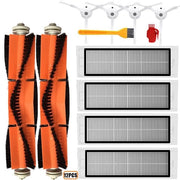 12 pezzi di ricambio per aspirapolvere robot Xiaomi compatibili con Mi Roborock S50 S51