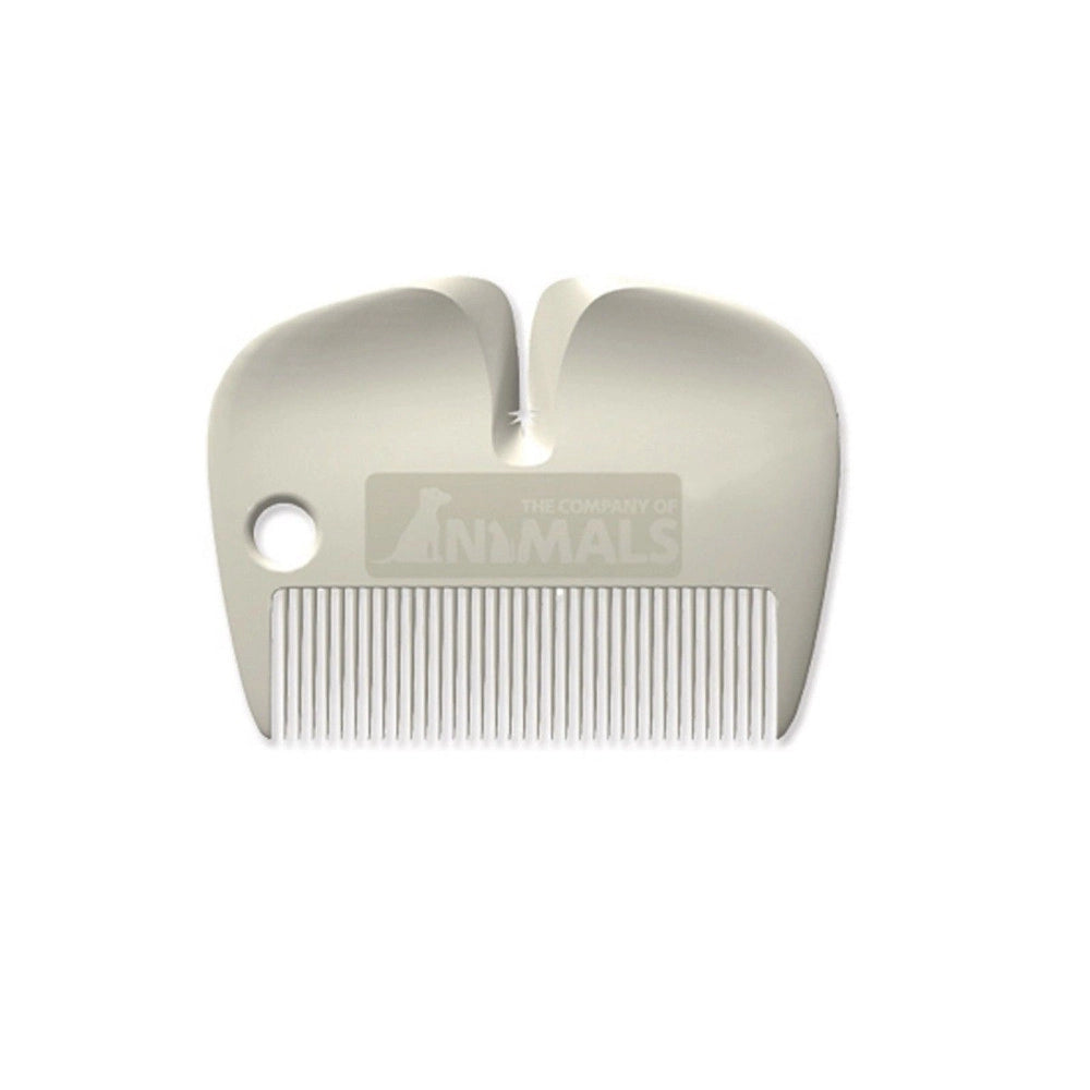Trade Shop - Pettine Pulci E Zecche Remover 2 In 1 Pettine In Plastica Cani -