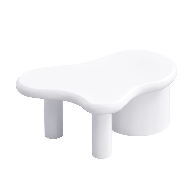 Tavolino da salotto moderno - Zephmum - Forma irregolare, 2 cassetti, stabile