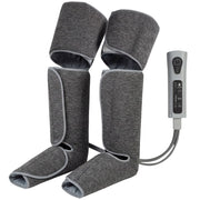 Massaggiatore per gambe con funzione riscaldante e di compressione, 3 modalit¨¤ automatiche e 3 livelli di intensit¨¤, massaggiatore per piedi e