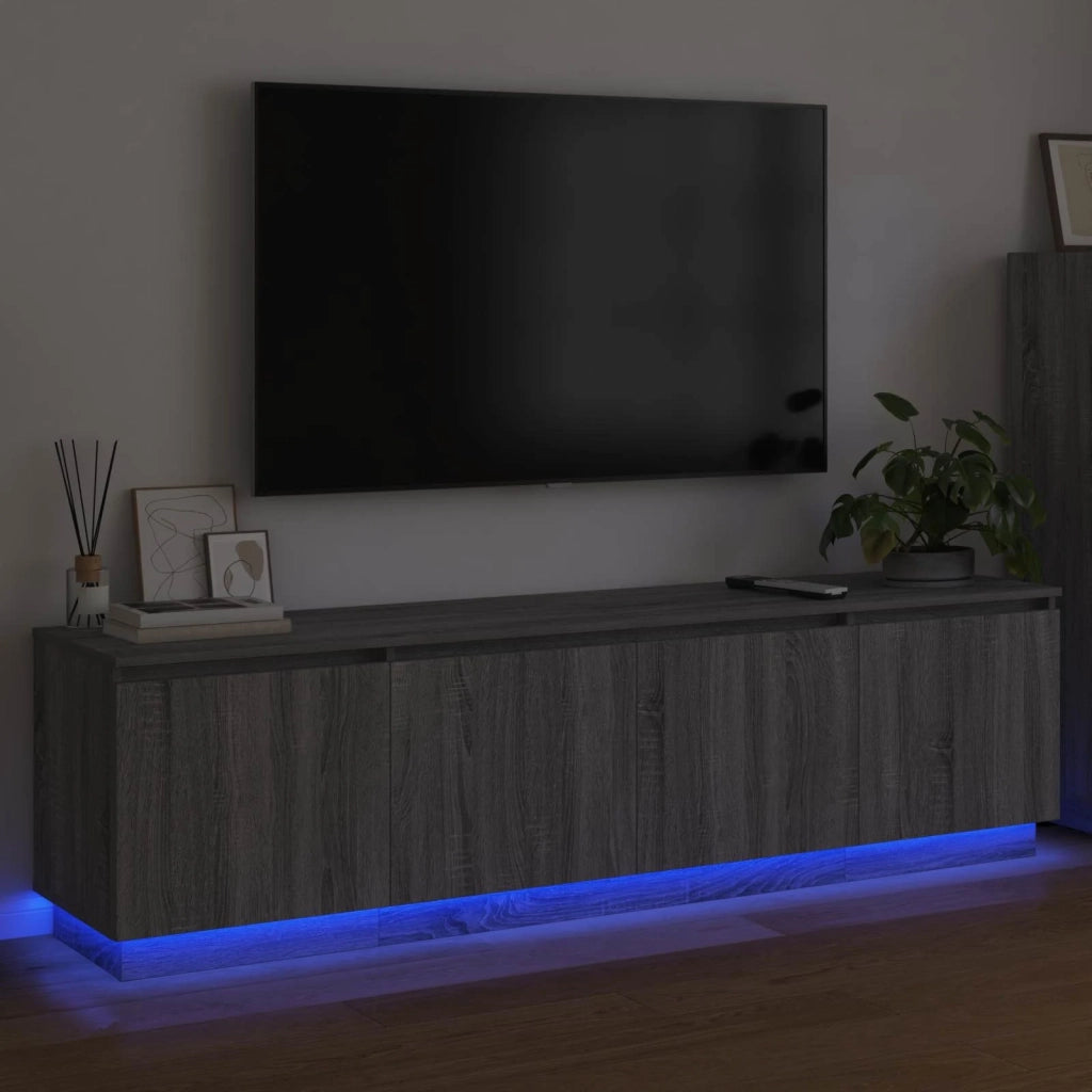 Mobile TV 180 x 38 x 49 cm Grigio Sonoma Legno ingegnerizzato 3376149