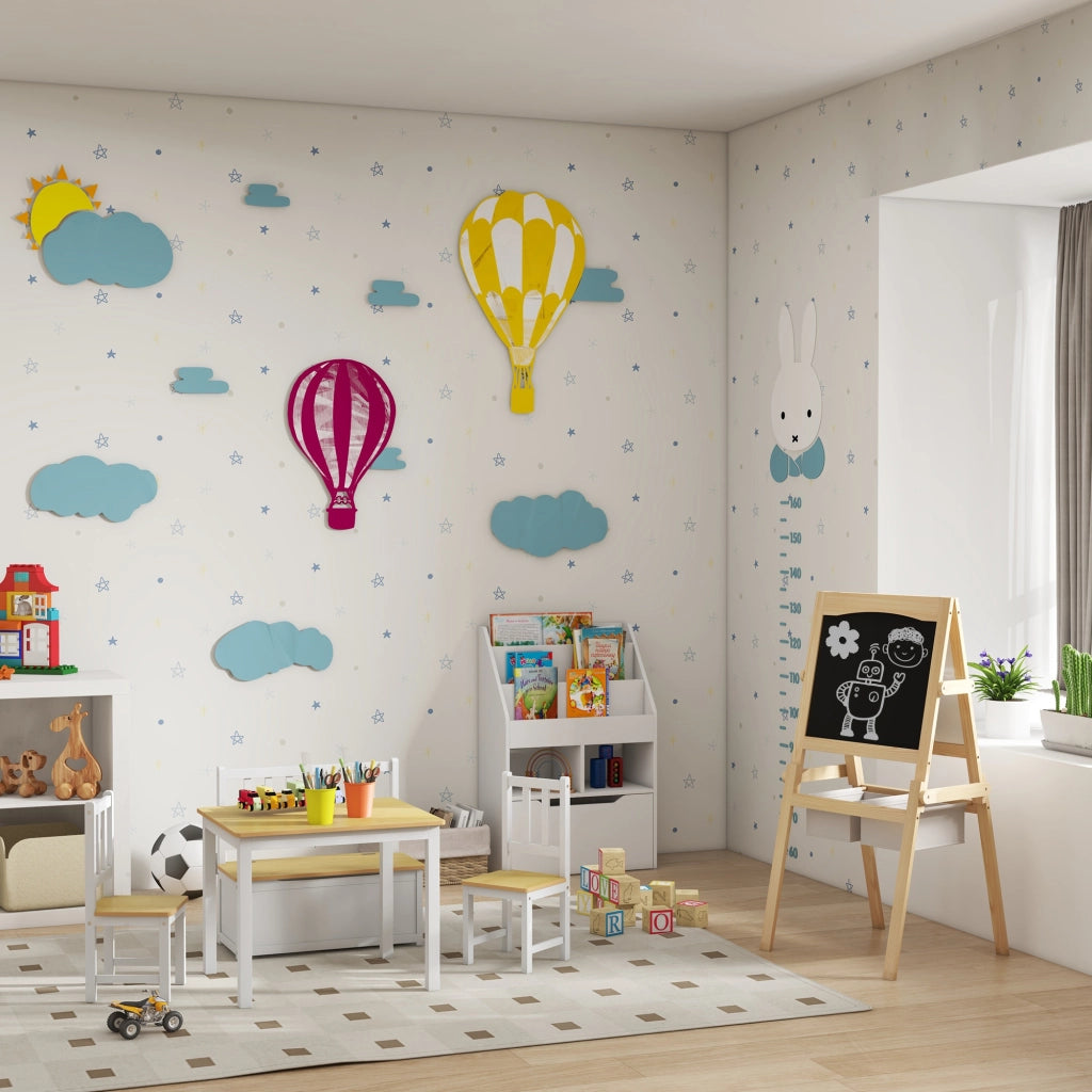 Libreria con cassetti e ripiani ¨C zephmum ¨C Bianco 80x30x180