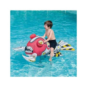 Bestway 41086 Aragosta Combact Gonfiabile Cavalcabile per Piscina e Mare 155x86 cm portata 45 Kg eta' 3+