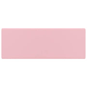 Lavabo Troppopieno Quadrato Rosa Opaco 41x41cm Ceramica 146944