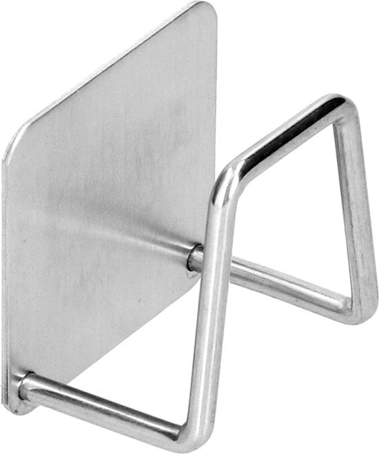 Scaffale di Organizzazione per Cucina con Griglia di Supporto in Acciaio Inossidabile - Opacchettatore per Utensili da Cucina.