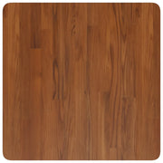 Piano Tavolo | Superficie Tavolo | Piano Scrivania Quadrato Marrone Scuro 60x60x2,5cm Rovere Trattato