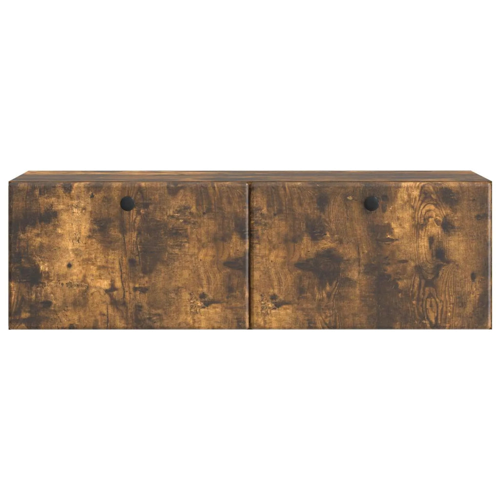 Mobile Porta TV da Muro 98 x 31 x 30 cm Rovere Fumo 899240