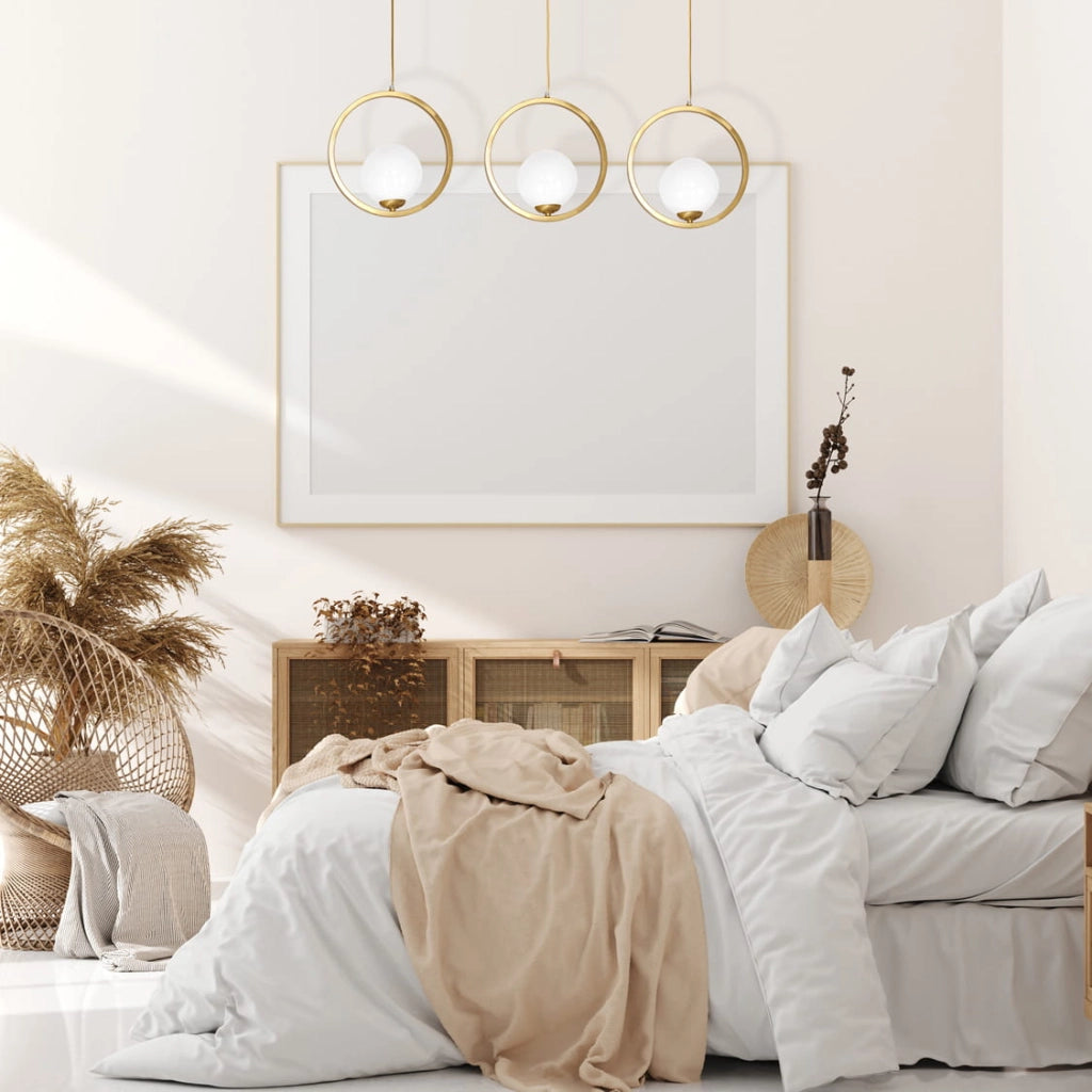 Lampadario Vienna Milagro MLP5574 3xE14 oro bianco