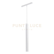 GFA1361- MODULO LED A SOSPENSIONE PER BINARIO DOPPIA ACCENSIONE AD INCASTRO MAGNETICO PER BINARIO 48V 3000K 725LM 10W H.40CM BIANCO