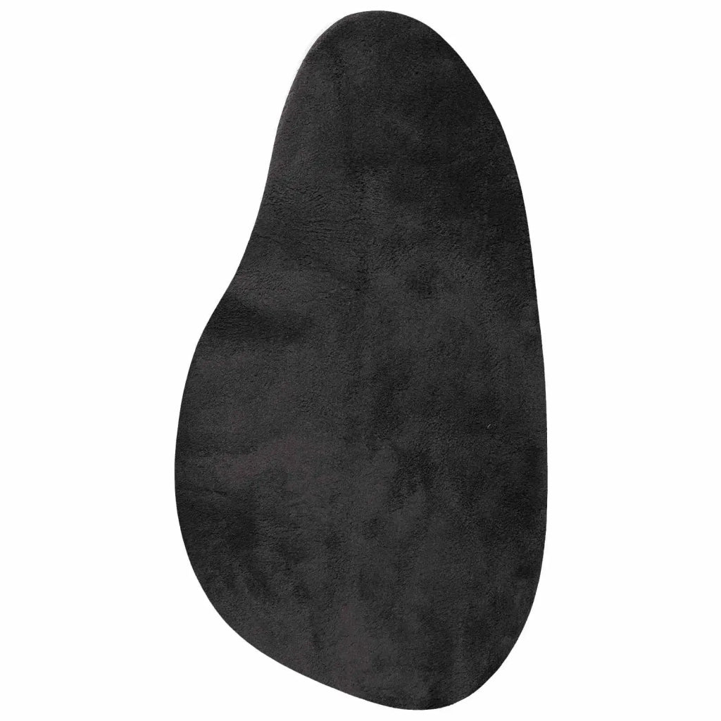Tappeti per area HUARTE Nero 100 x 200 cm Poliestere 4103797