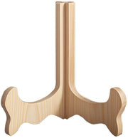 Supporto Decorativo per Placche/ Libri - Fotostatica con Design Retro - Uniche Strutture in Legno - Sostegno per Tavoli - Fotostatica con Strutture in Legno Uniche