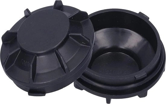 Abitone posteriore compatibile con Yamaha YZF R1 - R6 - CBR600F - CBR600RR - CBR900RR - 1 coppia - nero.
