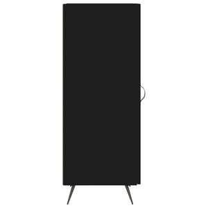 Credenza Nero 34,5x34x90 cm in Legno Multistrato 828509