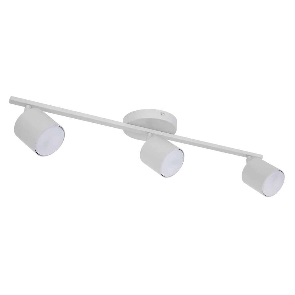Plafoniera MILA Sigma grigio-beige 3 spot orientabili GX53