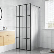 Cabina Doccia con Vetro Temperato Glassato 90x195 cm 145685