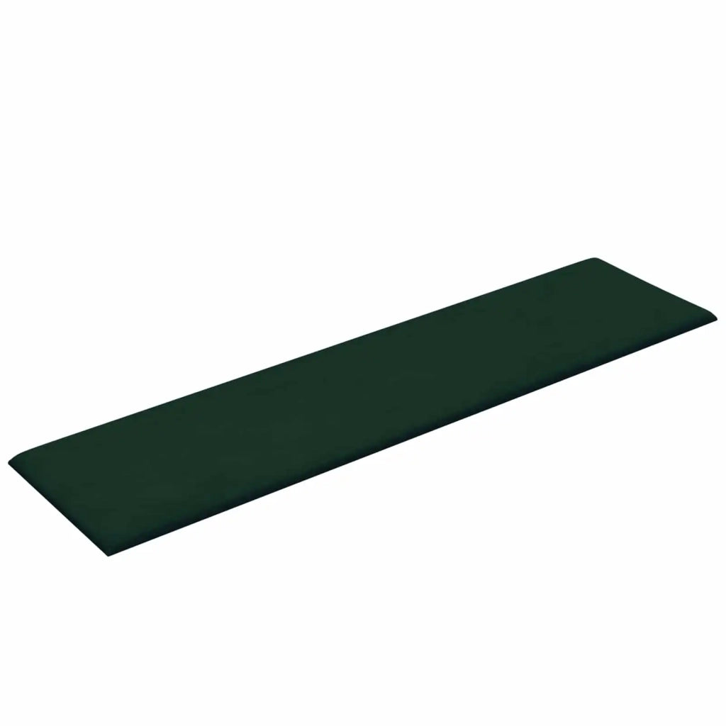 Testiera da Parete 12 pcs Verde Scuro Velluto