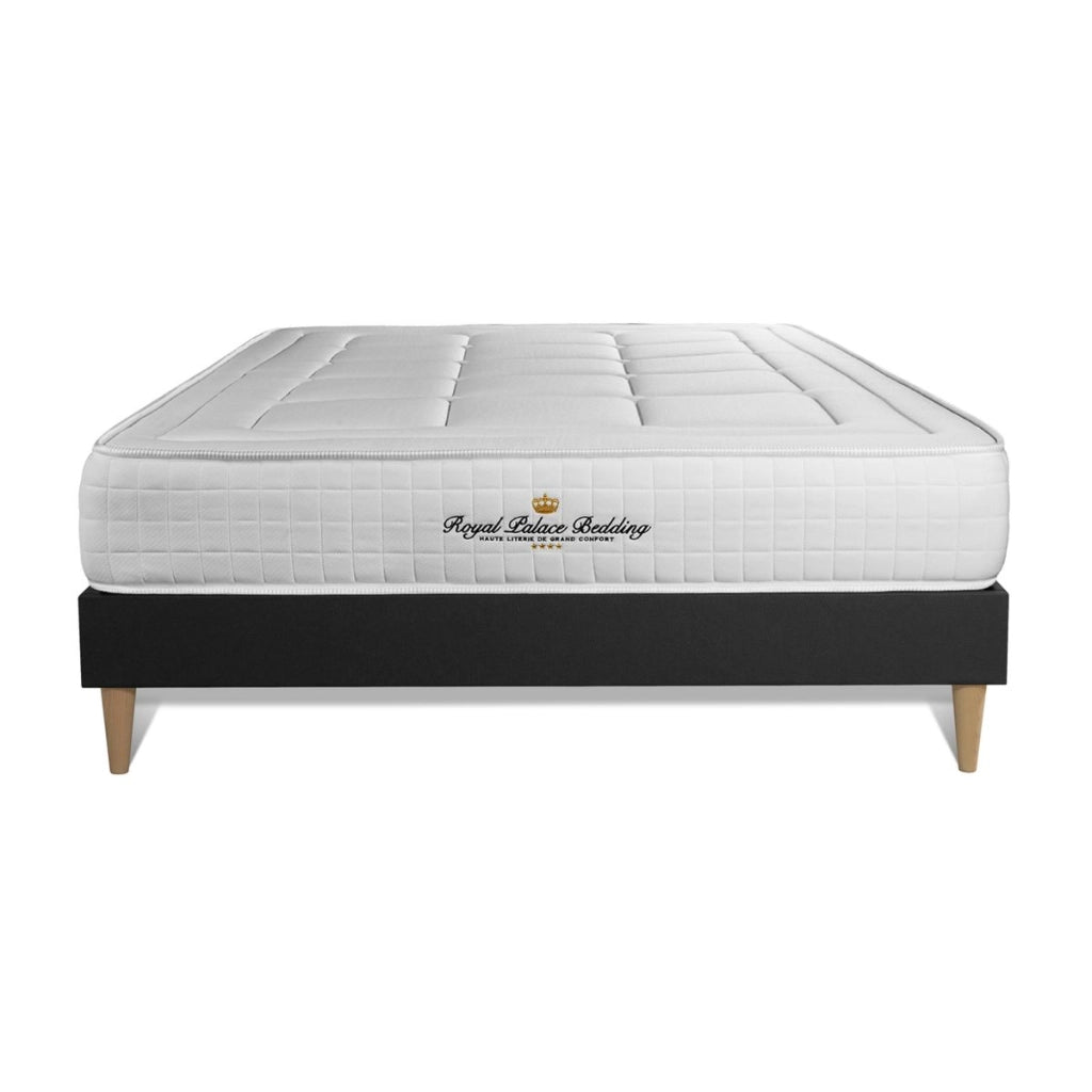 kit rete e materasso matrimoniale Balmoral 150 x 195cm - Spessore : 24cm - memory foam - rigido