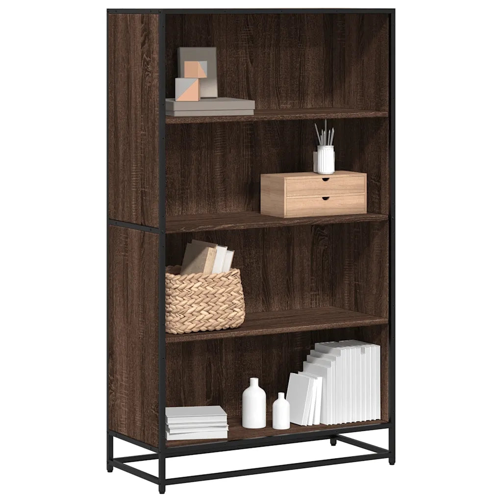 Libreria Rovere Marrone 80,5x35x139 cm in Truciolato 3300849