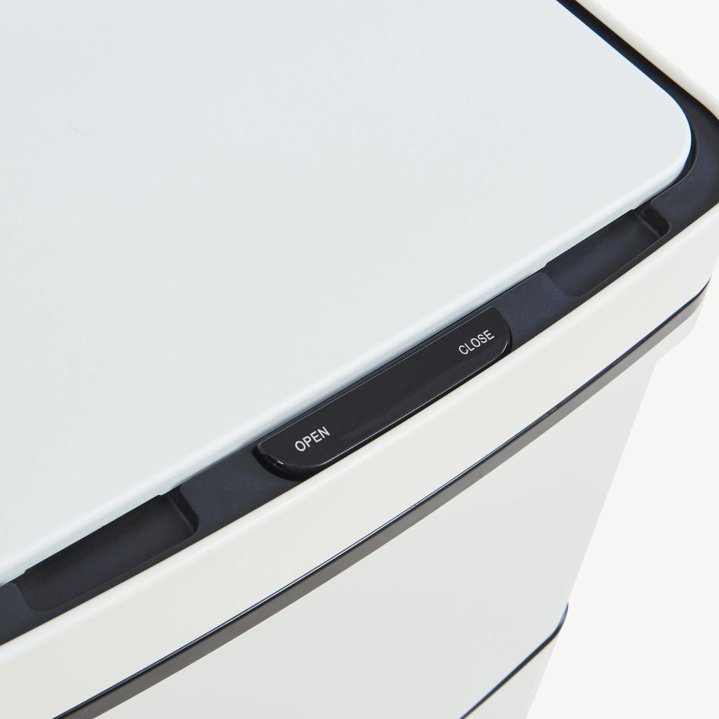 Pattumiera Automatica Venna con Sensore a 3 Scomparti Capacità 72 L - Beige [en.casa]