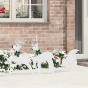 Renne LED 3 pcs Bianco Freddo Tessuto