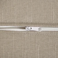 Poltrona Relax con Pouf Poggiapiedi in Legno e Tessuto con Poggiatesta, 67x69x100cm, Grigio